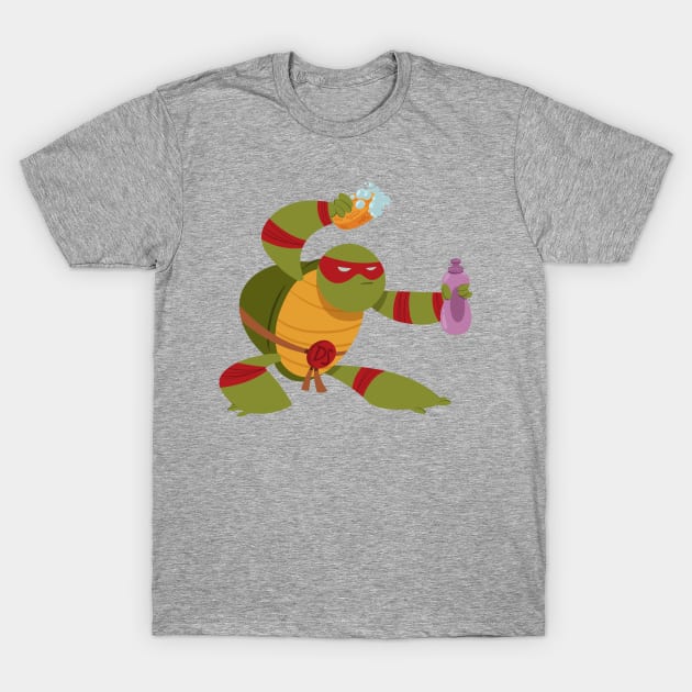 Dishes Turtle T-Shirt by westinchurch